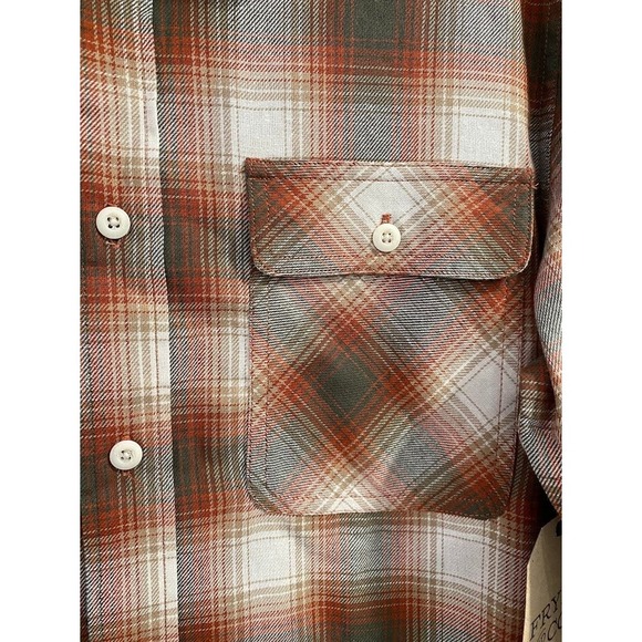 FRYE & CO Men's Classic Copper Brown Shirt Size M‎ - Picture 5 of 5